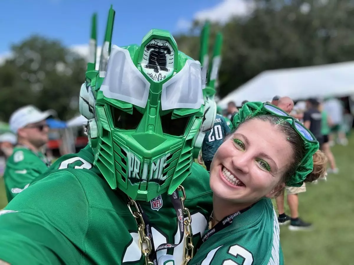 Photo of fans at official Eagles Fan Travel